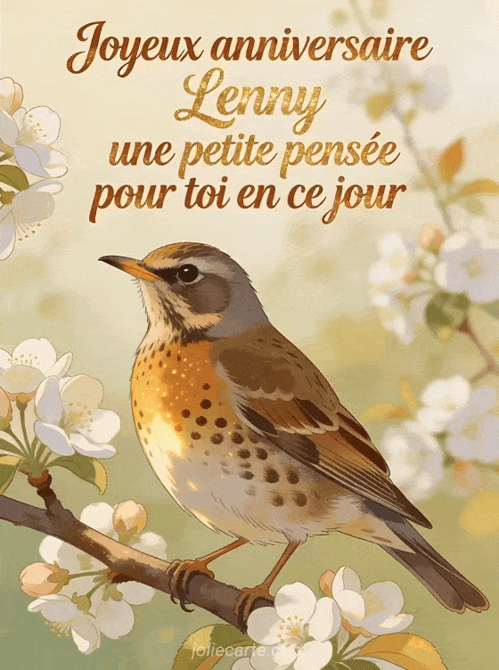 Joyeux anniversaire Lenny - Joyeux anniversaire lenny bisous