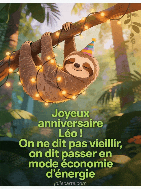Joyeux anniversaire Léo - Joyeux anniversaire leo humour