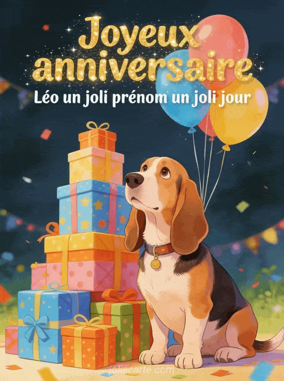 Joyeux anniversaire Léo - Joyeux anniversaire leo image