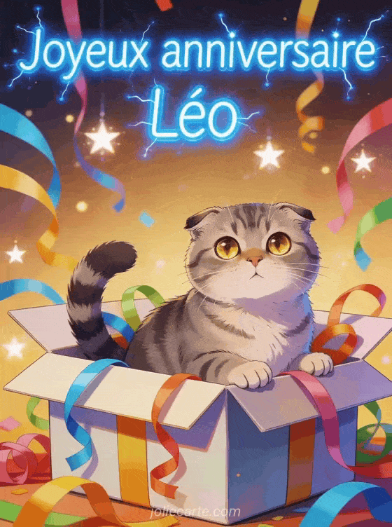 Joyeux anniversaire Léo - Joyeux anniversaire leo gif