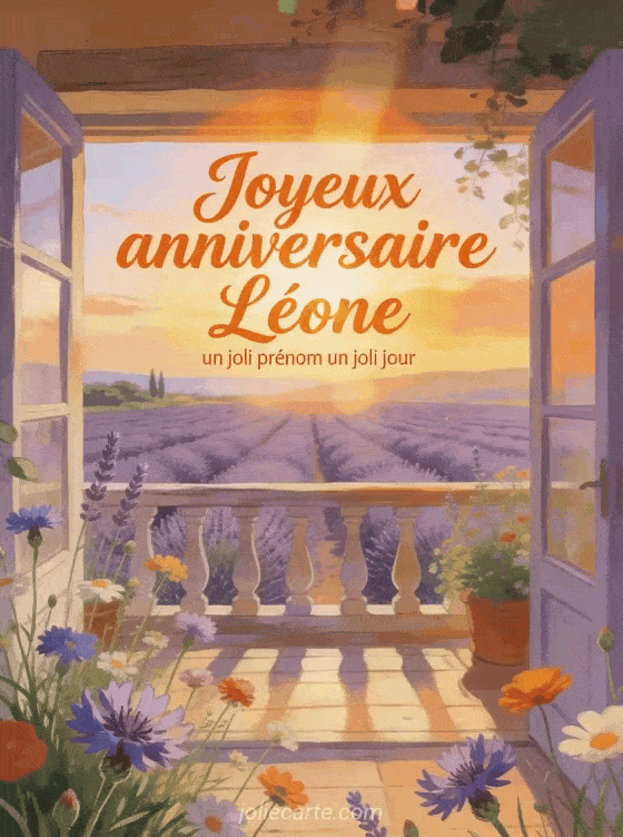 Joyeux anniversaire Léone - Joyeux anniversaire leone gif
