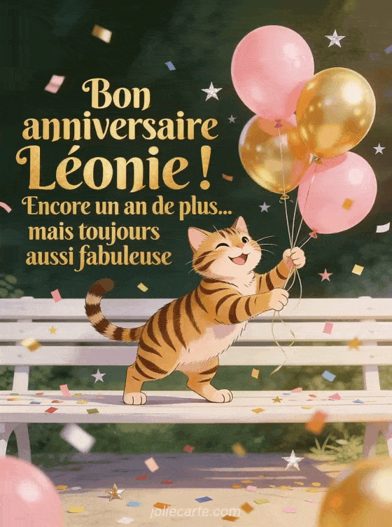 Joyeux anniversaire Leonie - Bon anniversaire leonie