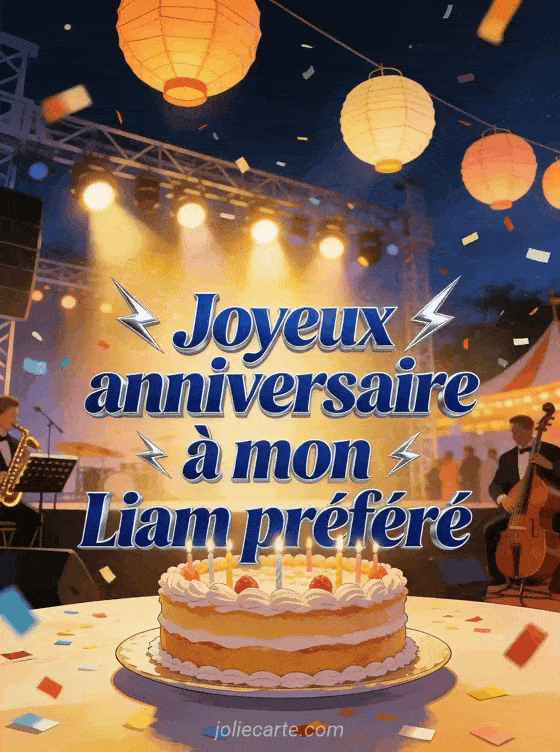 Joyeux anniversaire Liam - Joyeux anniversaire liam gif anime