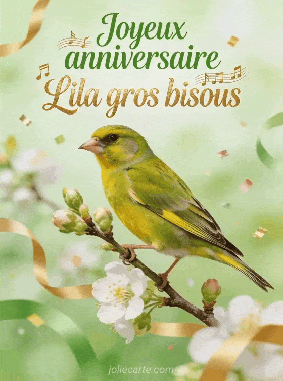 Joyeux anniversaire Lila - Joyeux anniversaire lila gros bisous