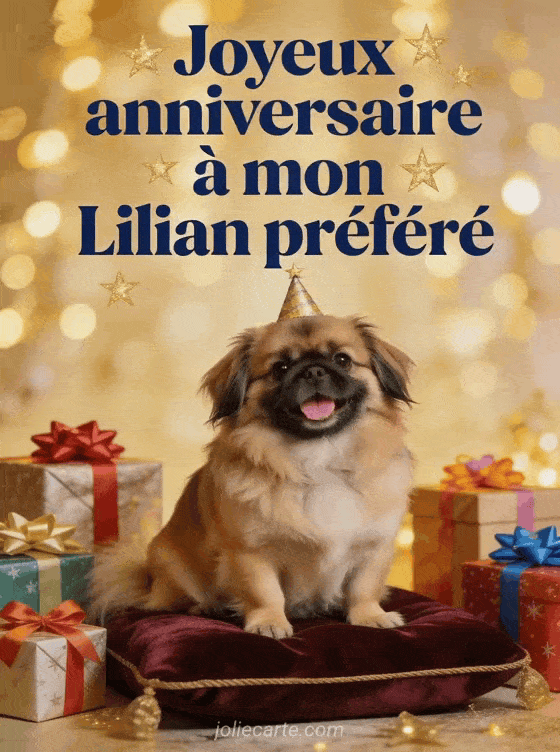 Joyeux anniversaire Lilian - Joyeux anniversaire lilian gif anime