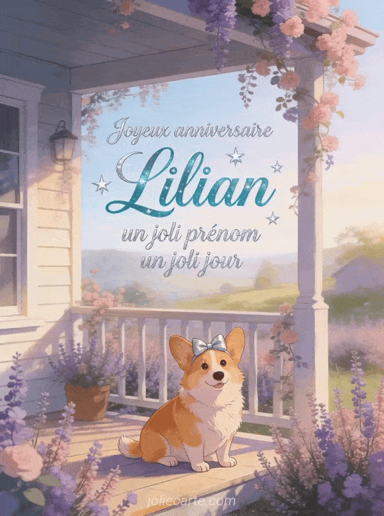 Joyeux anniversaire Lilian - Joyeux anniversaire lilian gif
