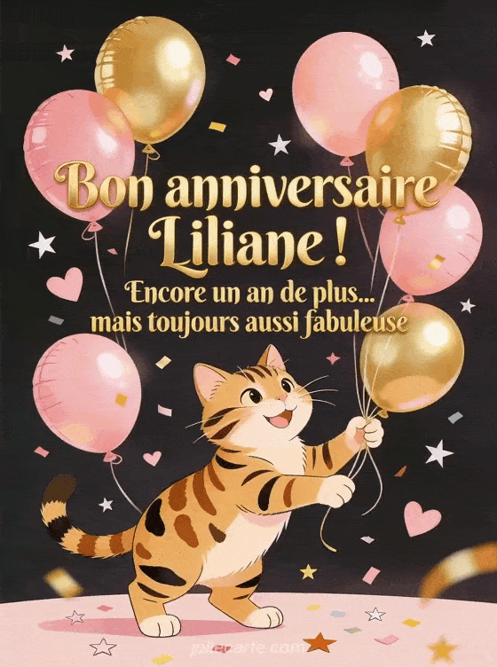 Joyeux anniversaire Liliane - Bon anniversaire liliane