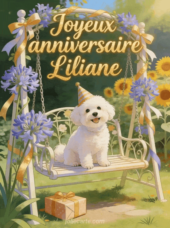 Joyeux anniversaire Liliane - Joyeux anniversaire liliane chien