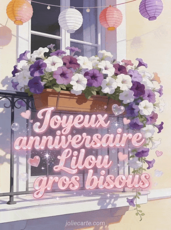 Joyeux anniversaire Lilou - Joyeux anniversaire lilou gros bisous