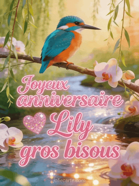 Joyeux anniversaire Lily - Joyeux anniversaire lily gros bisous