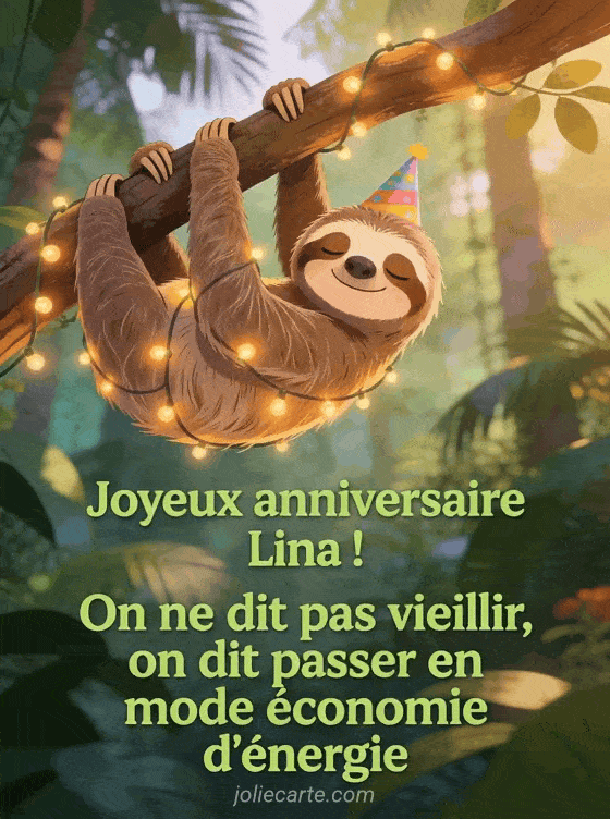Joyeux anniversaire Lina - Joyeux anniversaire lina humour