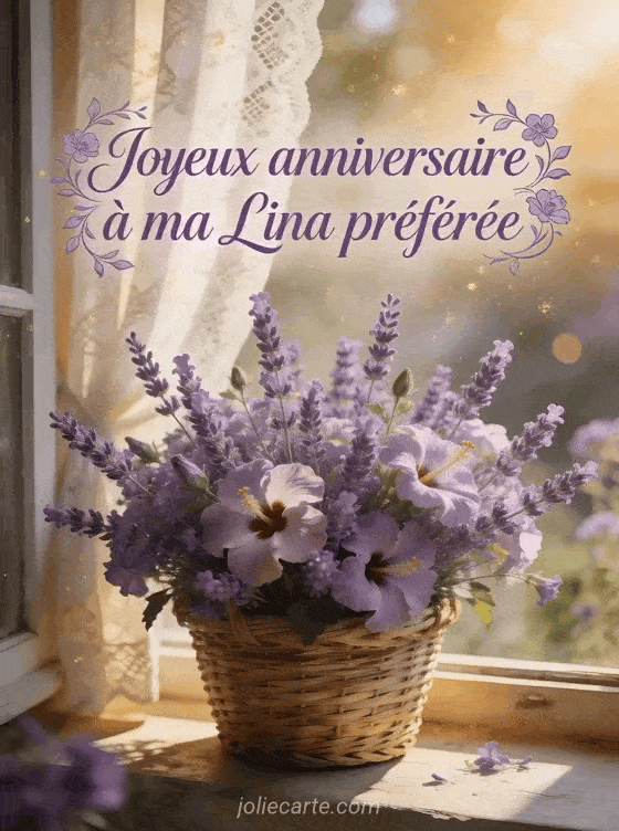 Joyeux anniversaire Lina - Joyeux anniversaire lina fleurs