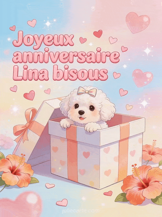 Joyeux anniversaire Lina - Joyeux anniversaire lina bisous