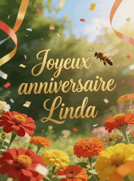 Joyeux anniversaire Linda - Joyeux anniversaire linda fleurs