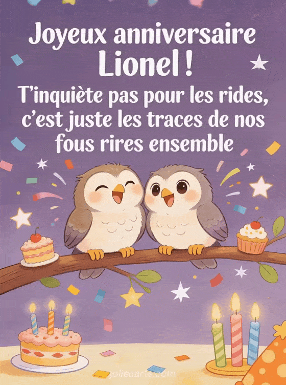 Joyeux anniversaire Lionel - Joyeux anniversaire lionel rigolo