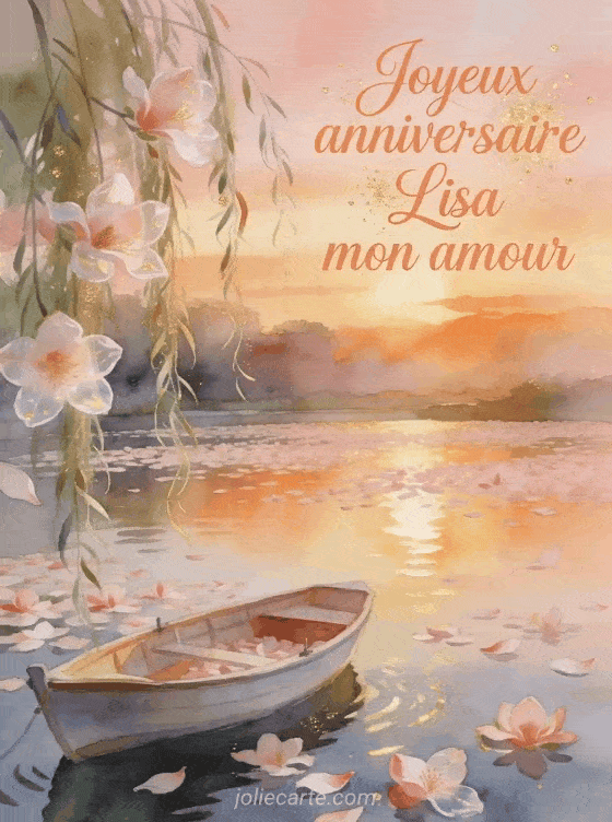 Joyeux anniversaire Lisa - Joyeux anniversaire lisa mon amour