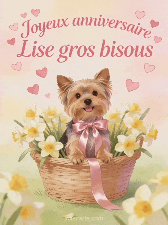Joyeux anniversaire Lise - Joyeux anniversaire lise gros bisous