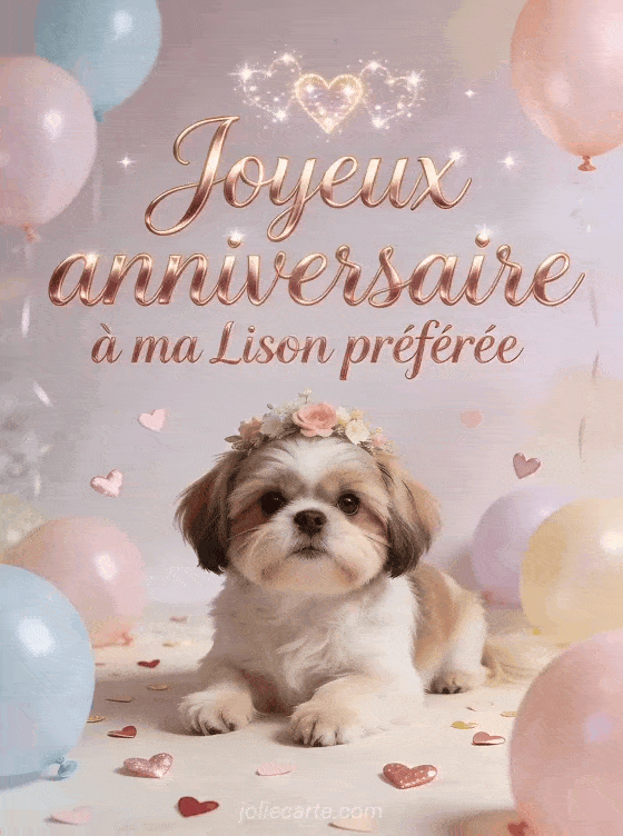 Joyeux anniversaire Lison - Joyeux anniversaire lison gros bisous
