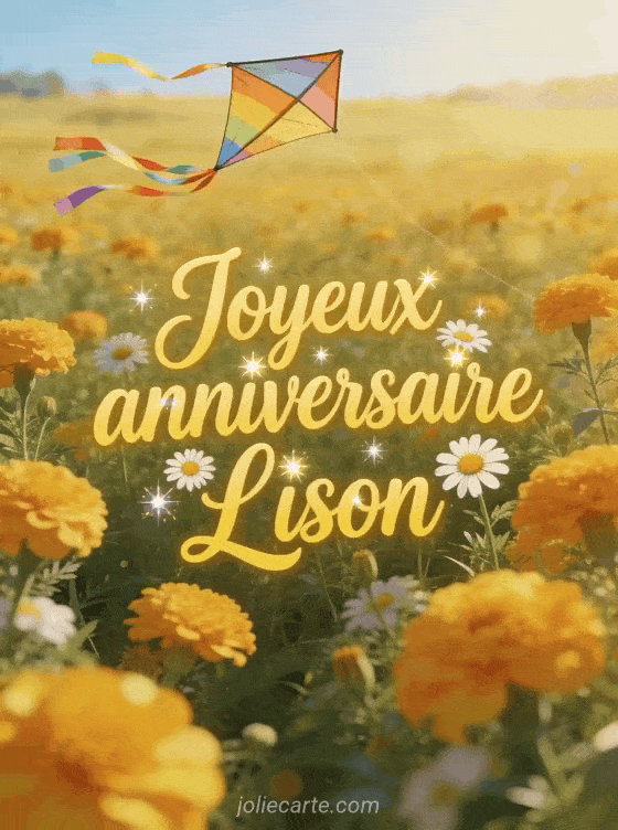 Joyeux anniversaire Lison - Joyeux anniversaire lison gif
