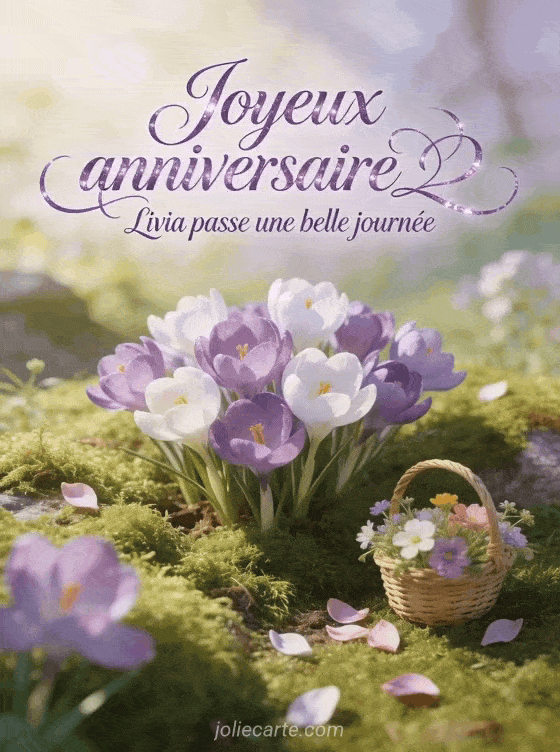 Joyeux anniversaire Livia - Joyeux anniversaire livia gros bisous