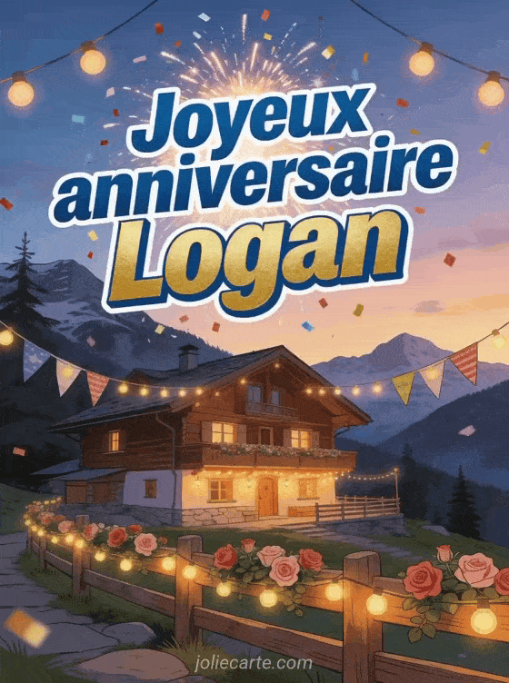 Joyeux anniversaire Logan - Joyeux anniversaire logan fleurs