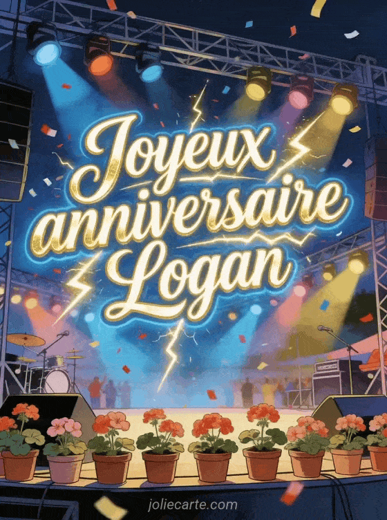 Joyeux anniversaire Logan - Joyeux anniversaire logan gif anime