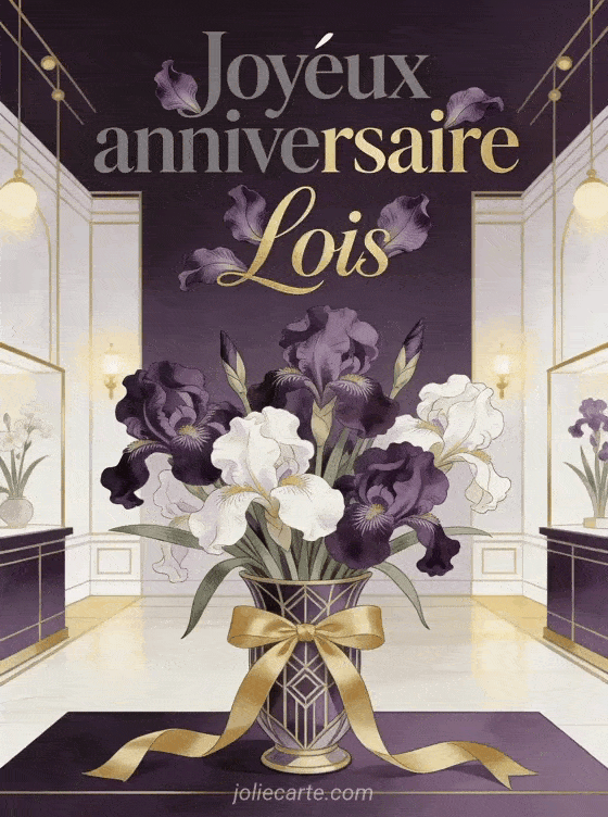 Joyeux anniversaire Lois - Joyeux anniversaire lois fleurs