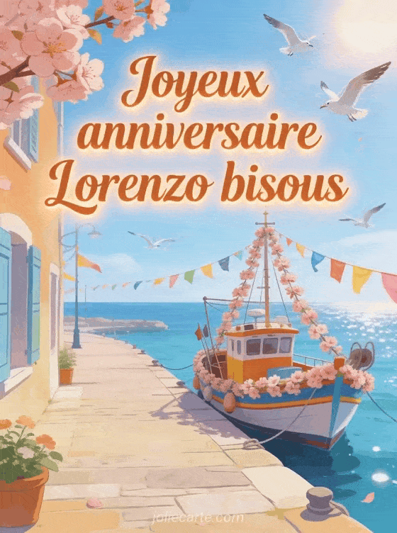 Joyeux anniversaire Lorenzo - Joyeux anniversaire lorenzo bisous