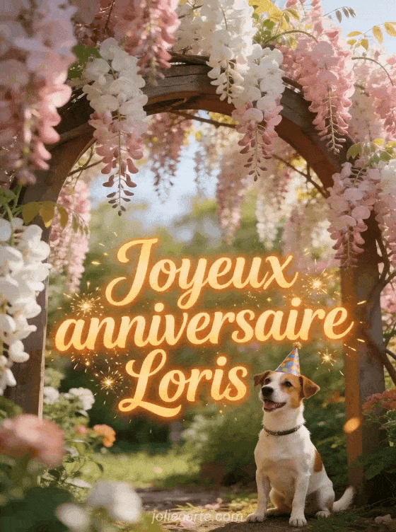 Joyeux anniversaire Loris - Joyeux anniversaire loris gif