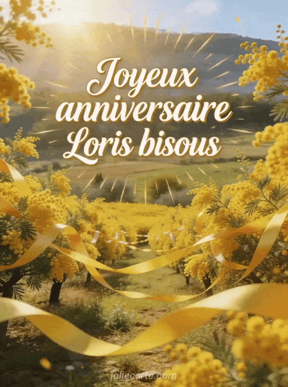 Joyeux anniversaire Loris - Joyeux anniversaire loris bisous