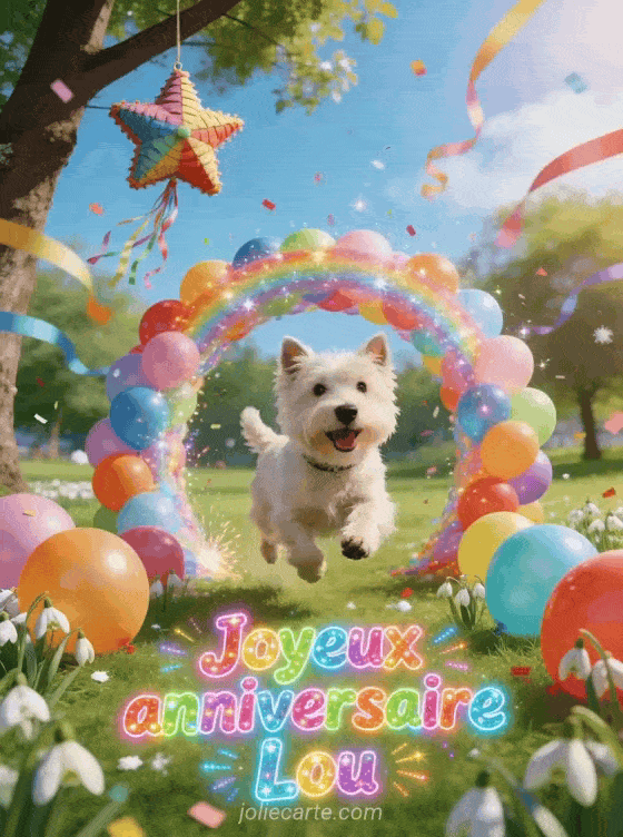 Joyeux anniversaire Lou - Joyeux anniversaire lou gif