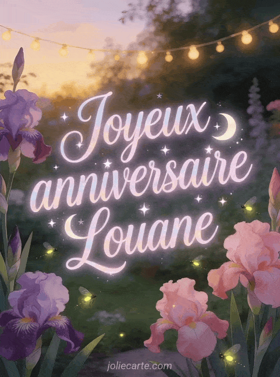 Joyeux anniversaire Louane - Joyeux anniversaire louane gif