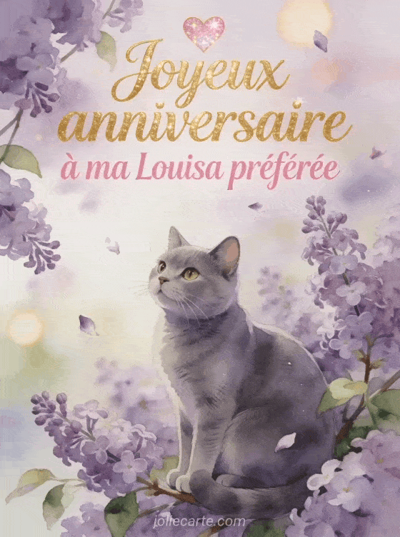 Joyeux anniversaire Louisa - Joyeux anniversaire louisa gros bisous