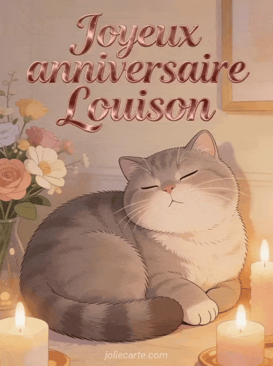 Joyeux anniversaire Louison - Joyeux anniversaire louison gif