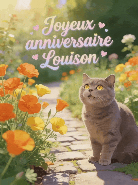 Joyeux anniversaire Louison - Joyeux anniversaire louison gif anime