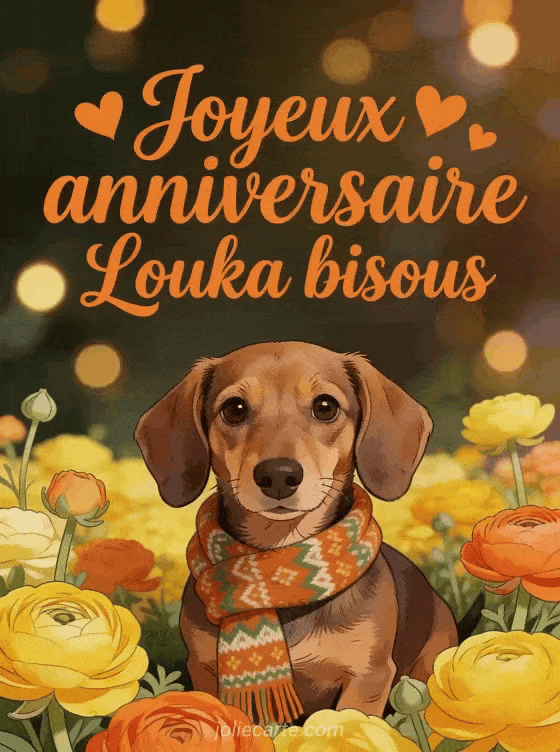 Joyeux anniversaire Louka - Joyeux anniversaire louka bisous