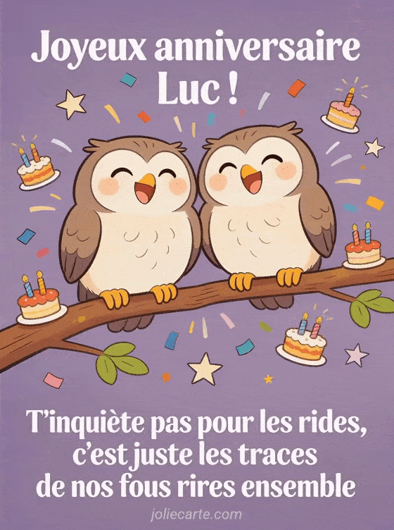 Joyeux anniversaire Luc - Joyeux anniversaire luc rigolo
