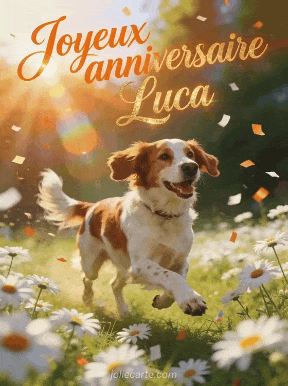 Joyeux anniversaire Luca - Joyeux anniversaire luca gif