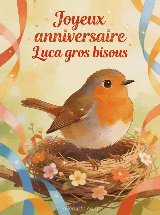 Joyeux anniversaire Luca - Joyeux anniversaire luca gros bisous