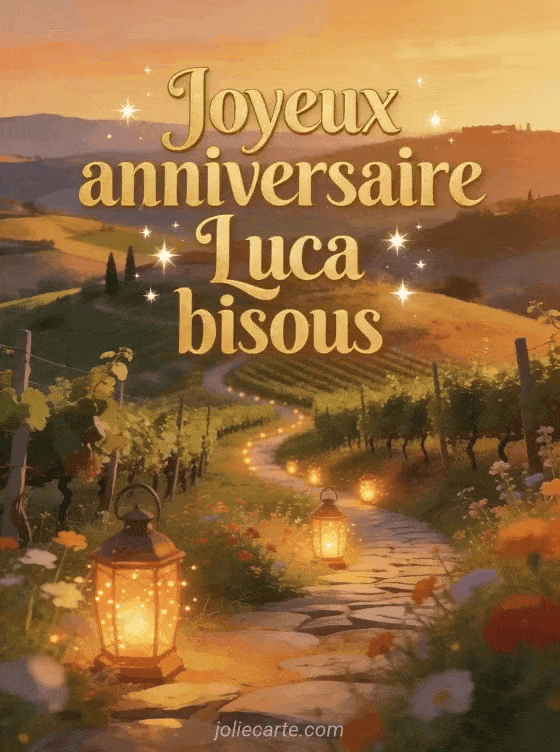 Joyeux anniversaire Luca - Joyeux anniversaire luca bisous