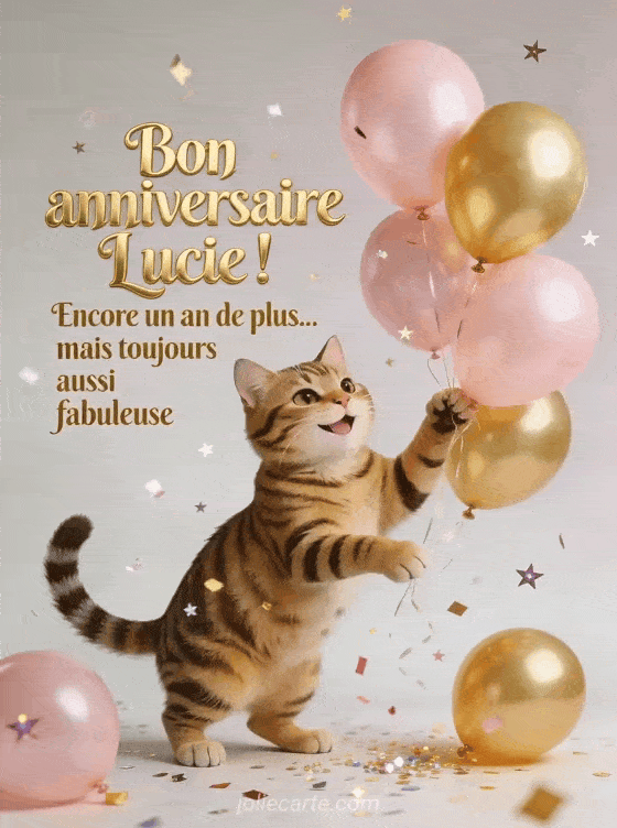 Joyeux anniversaire Lucie - Bon anniversaire lucie