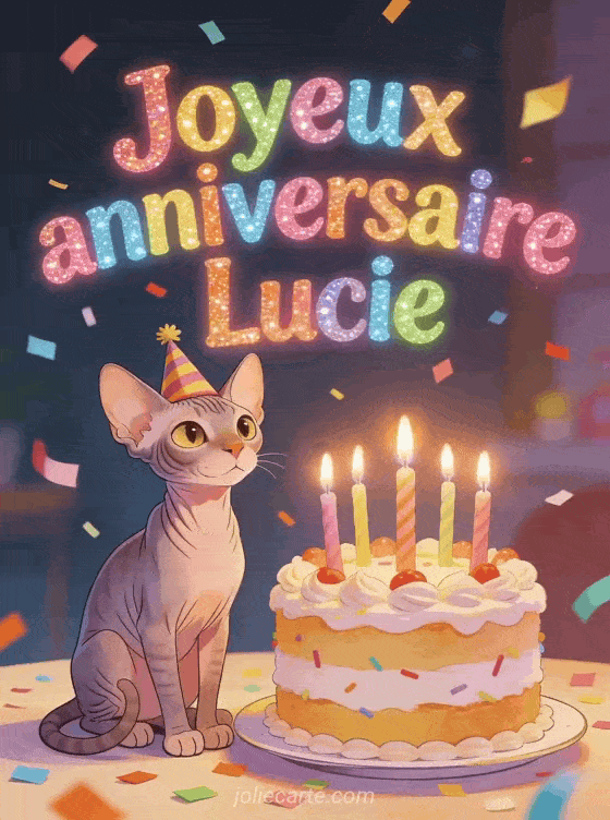 Joyeux anniversaire Lucie - Joyeux anniversaire lucie gif