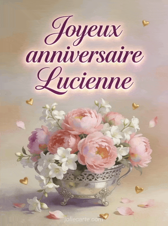 Joyeux anniversaire Lucienne - Joyeux anniversaire lucienne fleurs