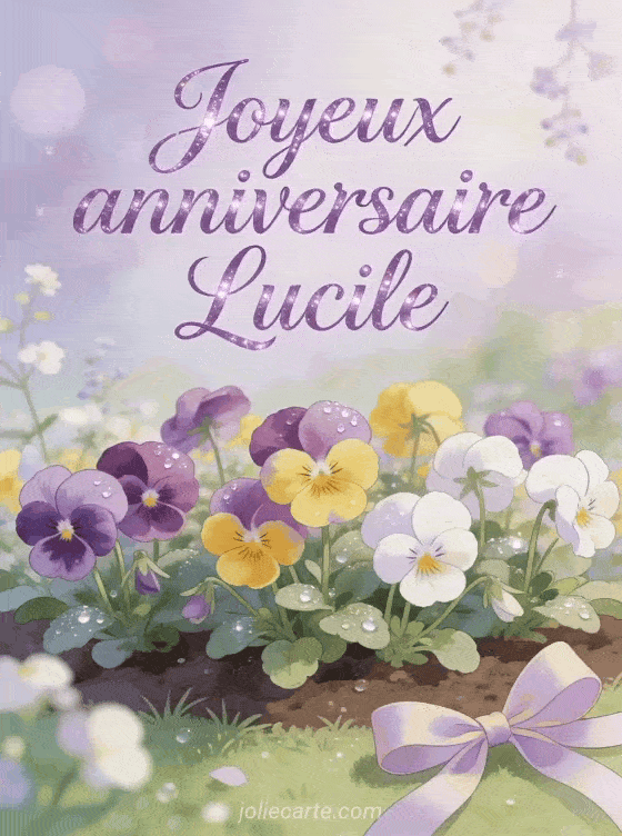 Joyeux anniversaire Lucile - Joyeux anniversaire lucile fleurs