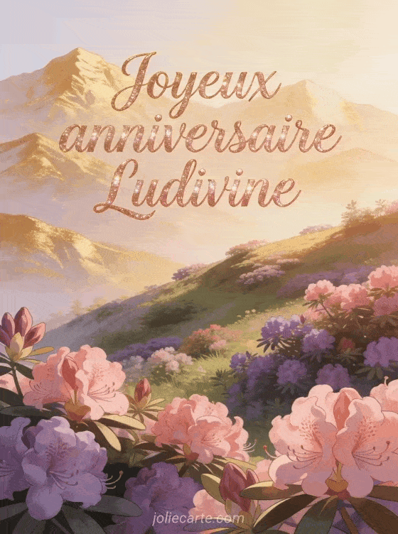 Joyeux anniversaire Ludivine - Joyeux anniversaire ludivine fleurs