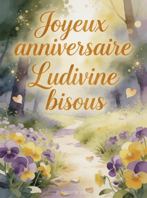 Joyeux anniversaire Ludivine - Joyeux anniversaire ludivine bisous