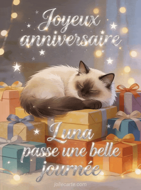 Joyeux anniversaire Luna - Joyeux anniversaire luna gif