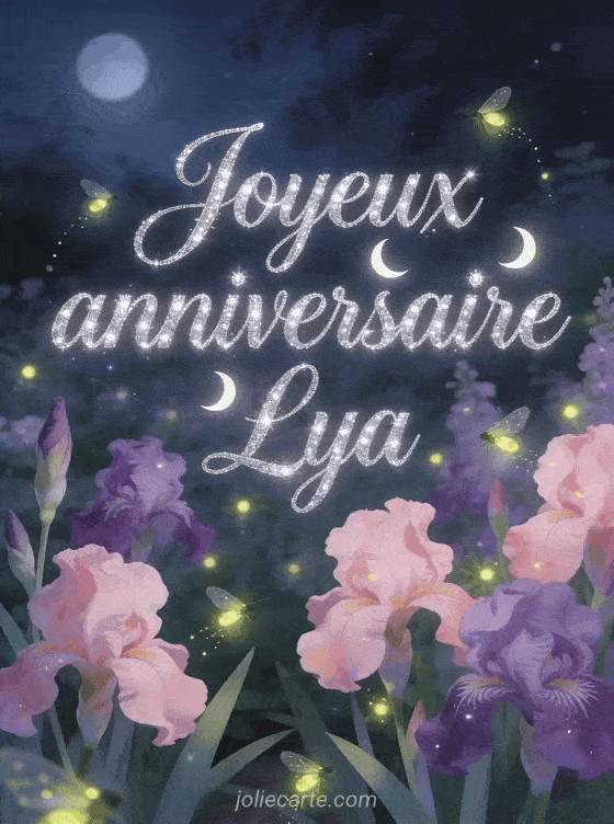 Joyeux anniversaire Lya - Joyeux anniversaire lya gif anime
