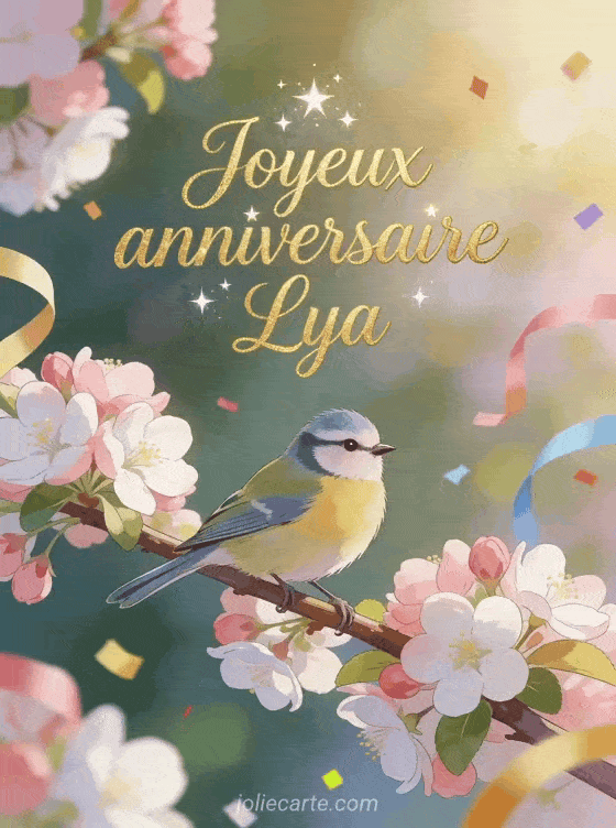 Joyeux anniversaire Lya - Joyeux anniversaire lya gif