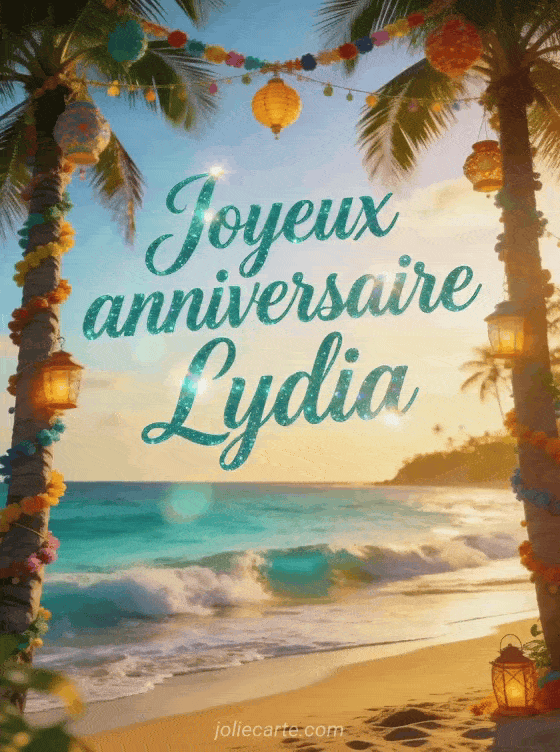 Joyeux anniversaire Lydia - Joyeux anniversaire lydia gif